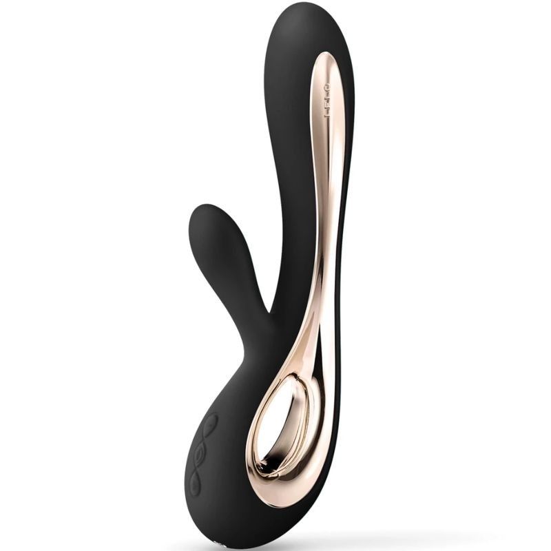 LELO - SORAYA 2 BLACK RABBIT VIBRATOR LELO - 1