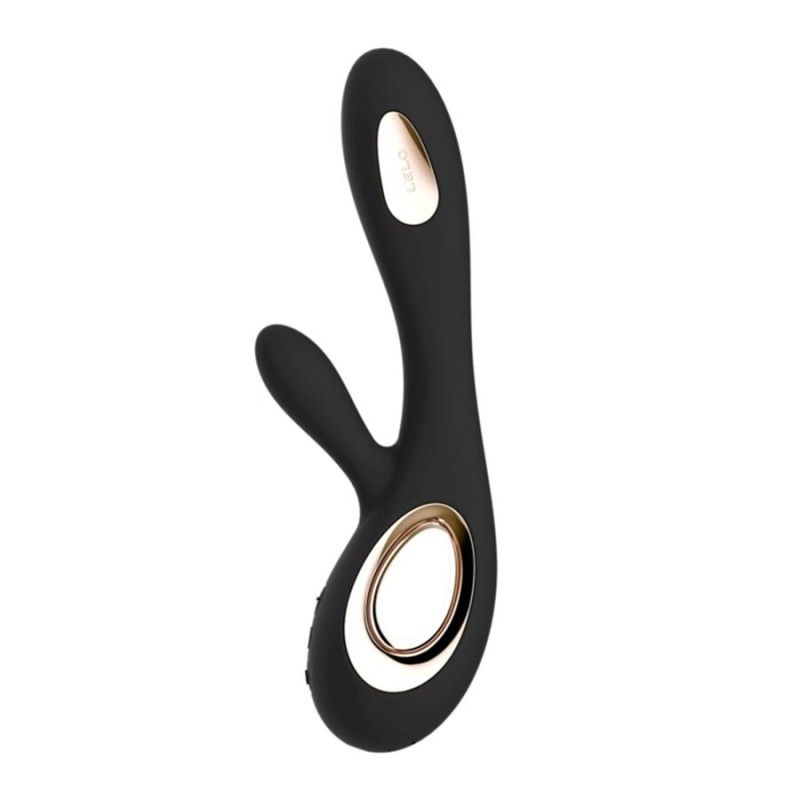 LELO - SORAYA WAVE VIBRATOR RABBIT BLACK LELO - 2