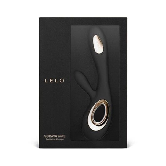 LELO - SORAYA WAVE VIBRATOR RABBIT BLACK LELO - 3