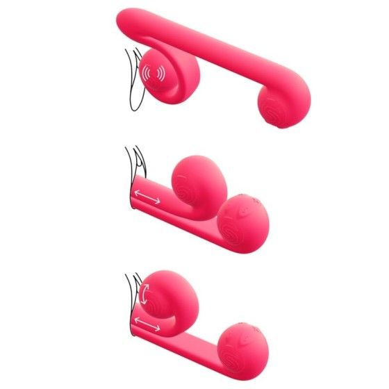 SNAIL VIBE - MULTIACTION VIBRATOR PINK SNAIL VIBE - 5