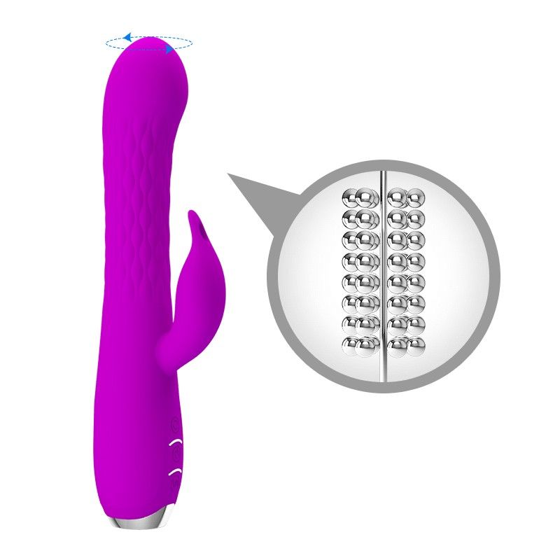 PRETTY LOVE - MOLLY VIBRATOR WITH RECHARGEABLE ROTATION PRETTY LOVE SMART - 10