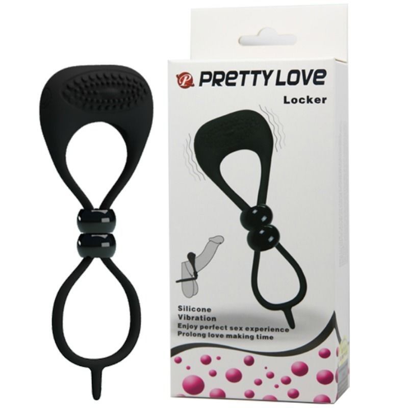 PRETTY LOVE - DOUBLE RING FOR PENIS AND TESTICLES PRETTY LOVE MALE - 8