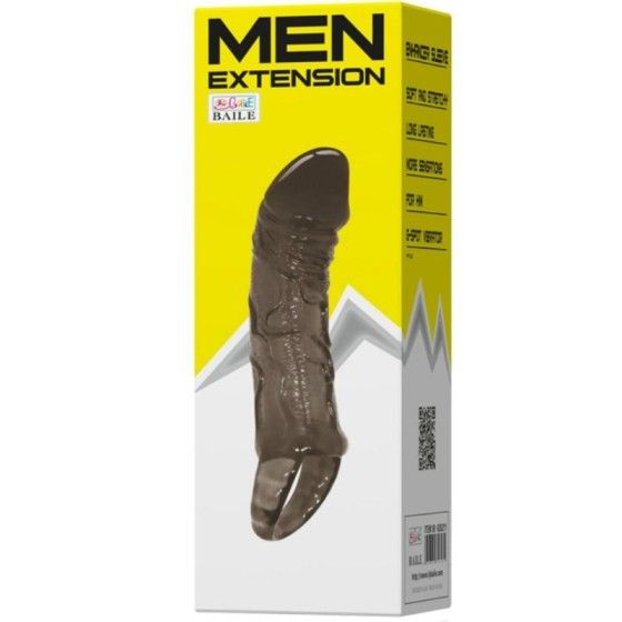BAILE - PENIS EXTENSION SHEATH WITH STRAP FOR TESTICLES 11.5 CM BAILE FOR HIM - 7