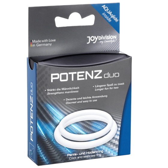 JOYDIVISION POTENZDUO - WHITE RINGS - M JOYDIVISION POTENZDUO - 3