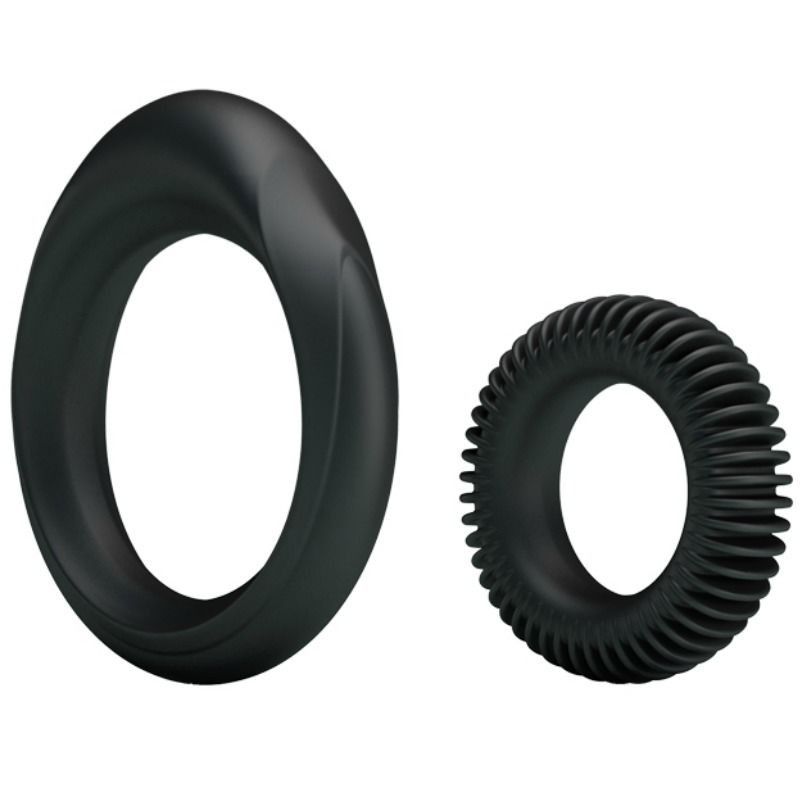 BAILE - KIT 2 SILICONE RINGS RING MANHOOD BAILE FOR HIM - 2