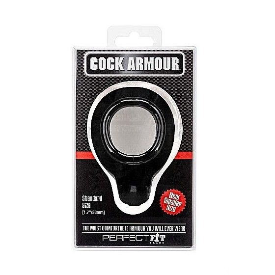 PERFECT FIT BRAND - COCK ARMOUR REGULAR BLACK