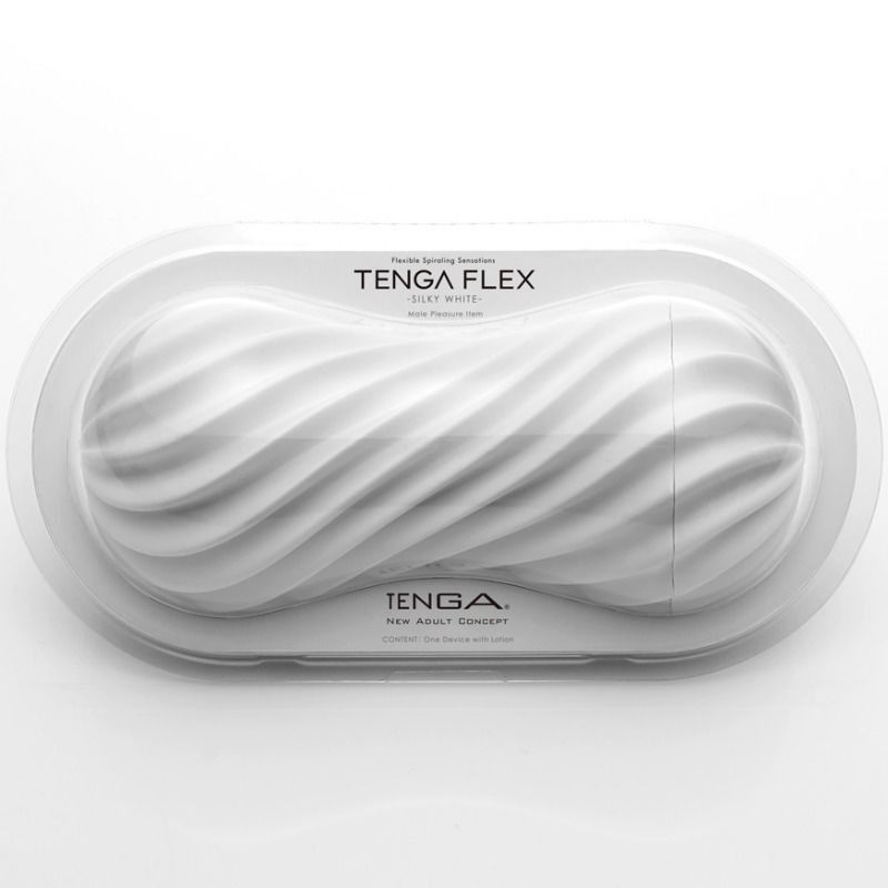 TENGA - FLEX WHITE MALE MASTUBADOR TENGA - 3