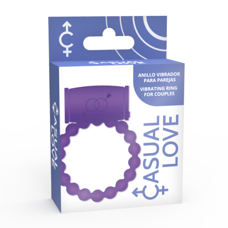 CASUAL LOVE - 25 COUPLE VIBRATOR RING VIOLET CASUAL LOVE - 4