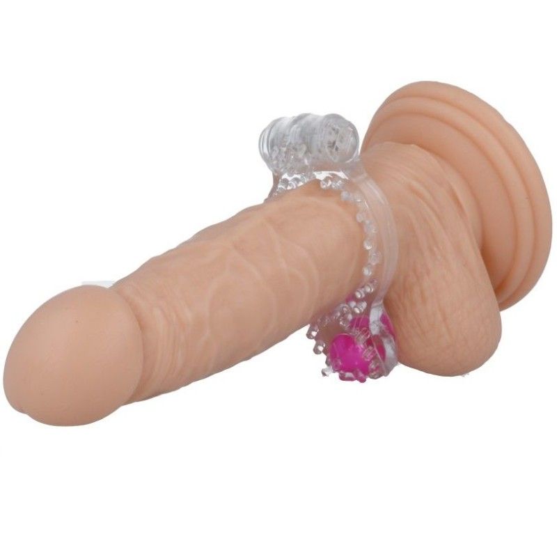 CASUAL LOVE - RING VIBRATING DOUBLE PLEASURE TRANSPARENT CASUAL LOVE - 3