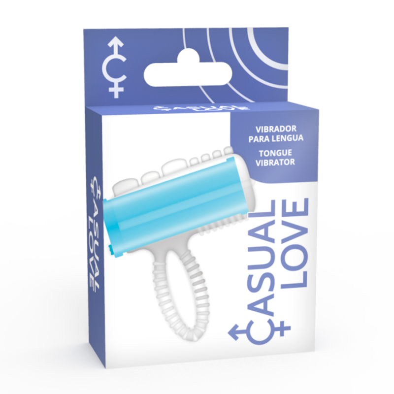 CASUAL LOVE - RING TONGUE VIBRATING BLUE CASUAL LOVE - 3