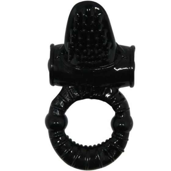 BAILE - SWEET RING VIBRATING RING WITH TEXTURED RABBIT BAILE FOR HIM - 1