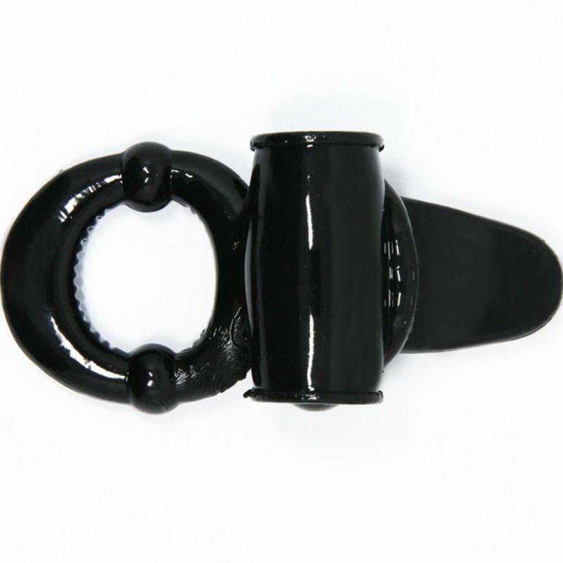 BAILE - SWEET RING VIBRATING RING WITH TEXTURED RABBIT BAILE FOR HIM - 3