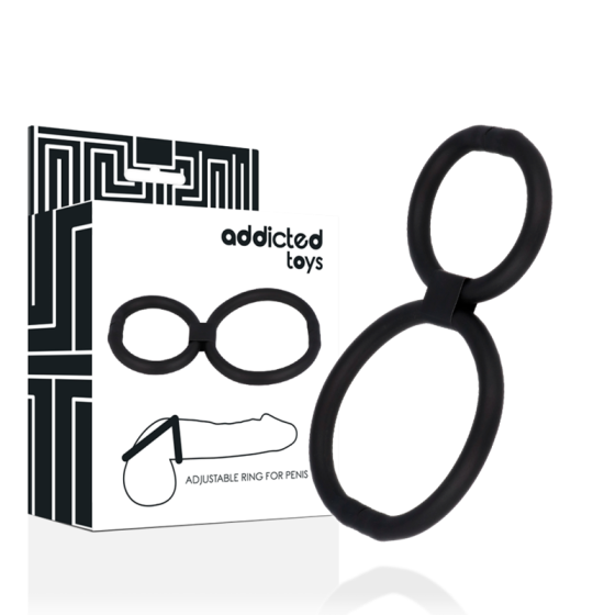 ADDICTED TOYS - ADJUSTABLE RINGS FOR PENIS ADDICTED TOYS - 3