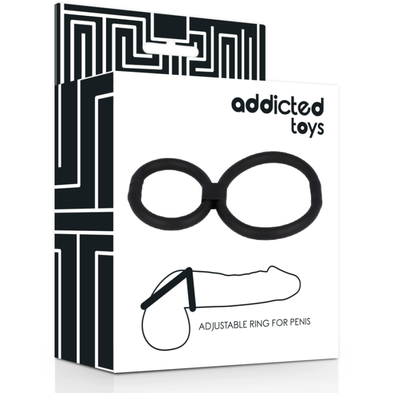 ADDICTED TOYS - ADJUSTABLE RINGS FOR PENIS ADDICTED TOYS - 4