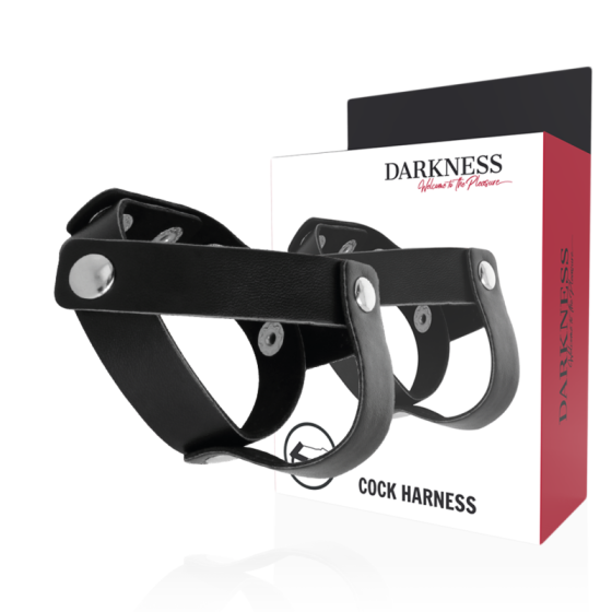 DARKNESS - SKIN RING FOR PENIS AND TESTICLES DARKNESS SENSATIONS - 1