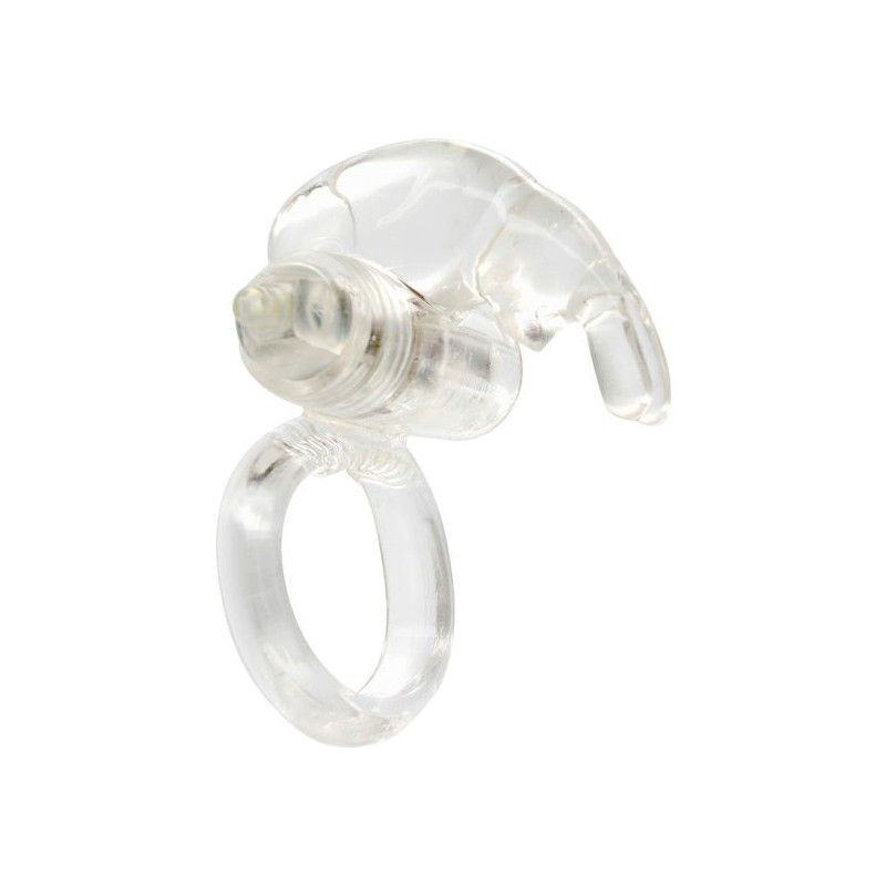 SEVEN CREATIONS - TRANSPARENT SILICONE VIBRATOR RING SEVEN CREATIONS - 1