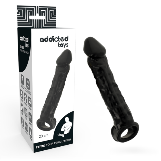 ADDICTED TOYS - DONG EXTENSION BLACK