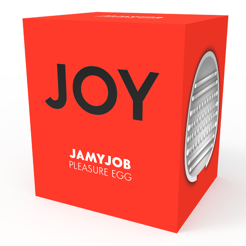 JAMYJOB - EGG MASTURBATOR RED VERSION DISCRETT JAMYJOB - 9