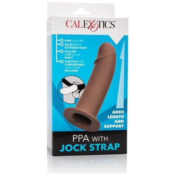 CALIFORNIA EXOTICS - PPA WITH JOCK STRAP BROWN CALIFORNIA EXOTICS - 4