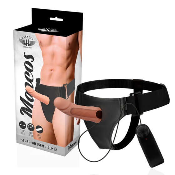 HARNESS ATTRACTION - RNES HOLLOW FRAMES WITH VIBRATOR 15 X 5 CM HARNESS ATTRACTION - 1