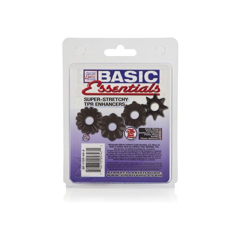 CALIFORNIA EXOTICS - BASIC ESSENTIALS 4 PACK CALIFORNIA EXOTICS - 3