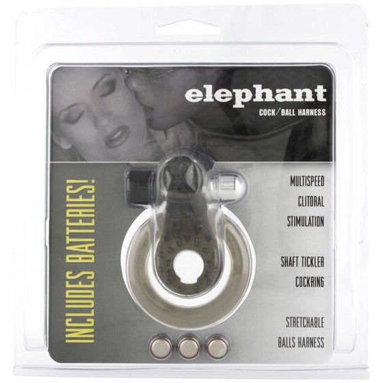 SEVEN CREATIONS - VIBRATING RING WITH STIMULATING ELEPHANT SEVEN CREATIONS - 2