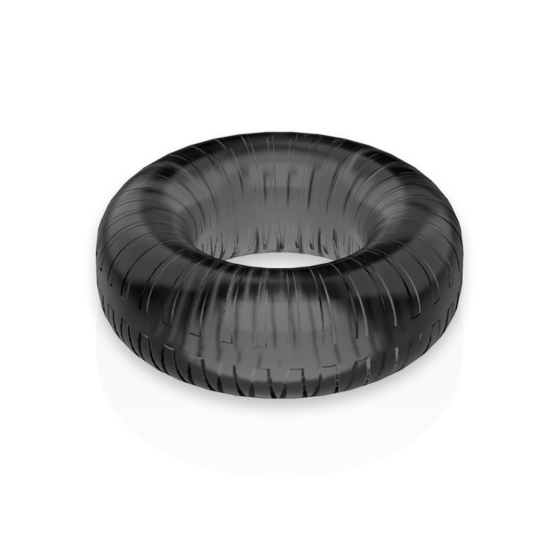 POWERING - SUPER FLEXIBLE AND RESISTANT PENIS RING 4.5CM PR07 BLACK POWERING - 8