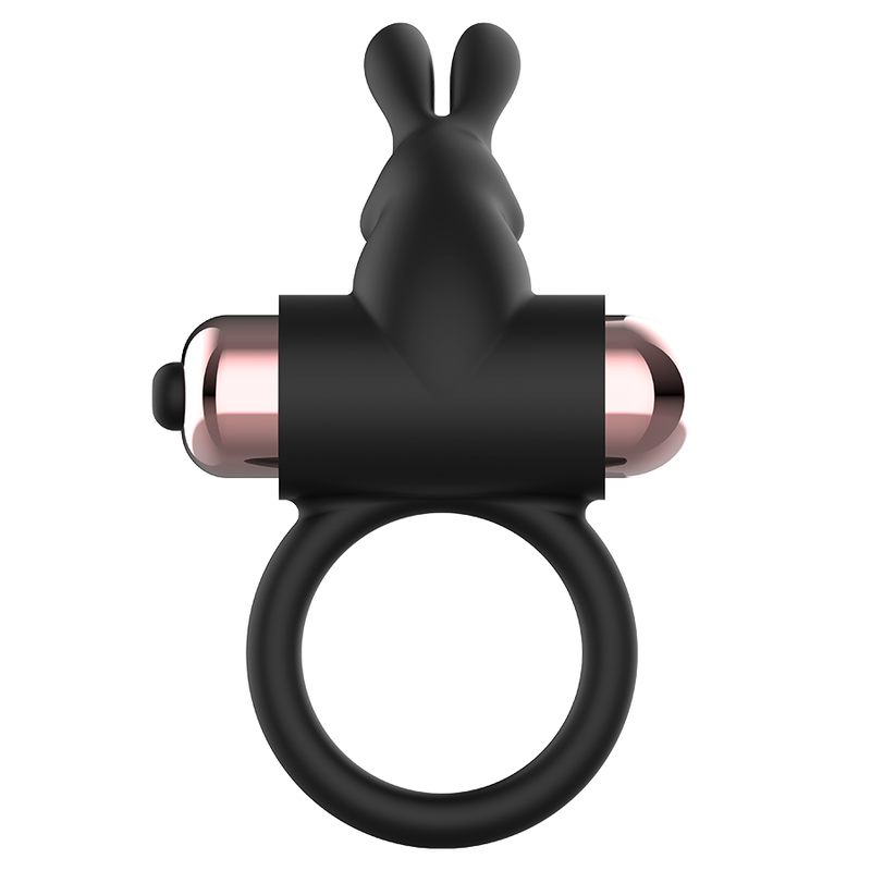 COQUETTE TOYS - COCK RING WITH VIBRATOR BLACK/ GOLD COQUETTE TOYS - 2