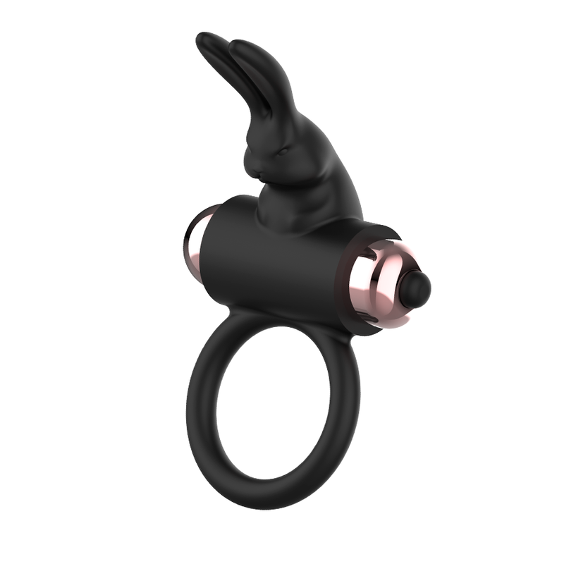 COQUETTE TOYS - COCK RING WITH VIBRATOR BLACK/ GOLD COQUETTE TOYS - 7