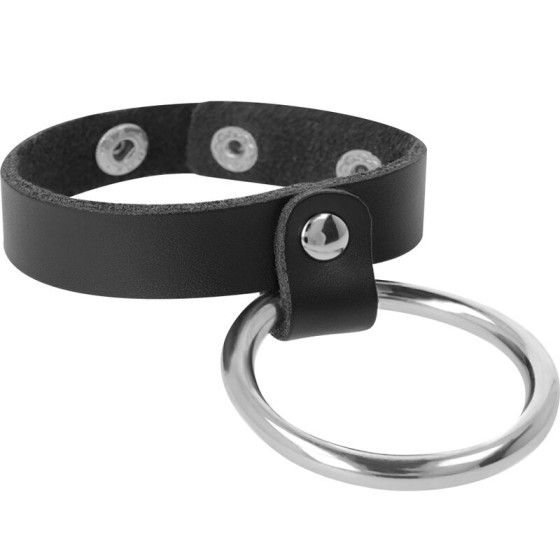 DARKNESS - METAL RING FOR THE PENIS AND TESTICLES DARKNESS BONDAGE - 3