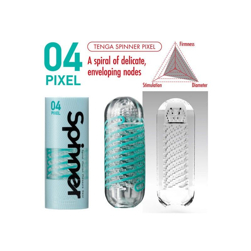 TENGA - PIXEL MASTURBATOR SPINNER TENGA - 4