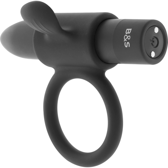 BLACK&SILVER - CAMERON BLACK RECHARGEABLE RING BLACK&SILVER - 1