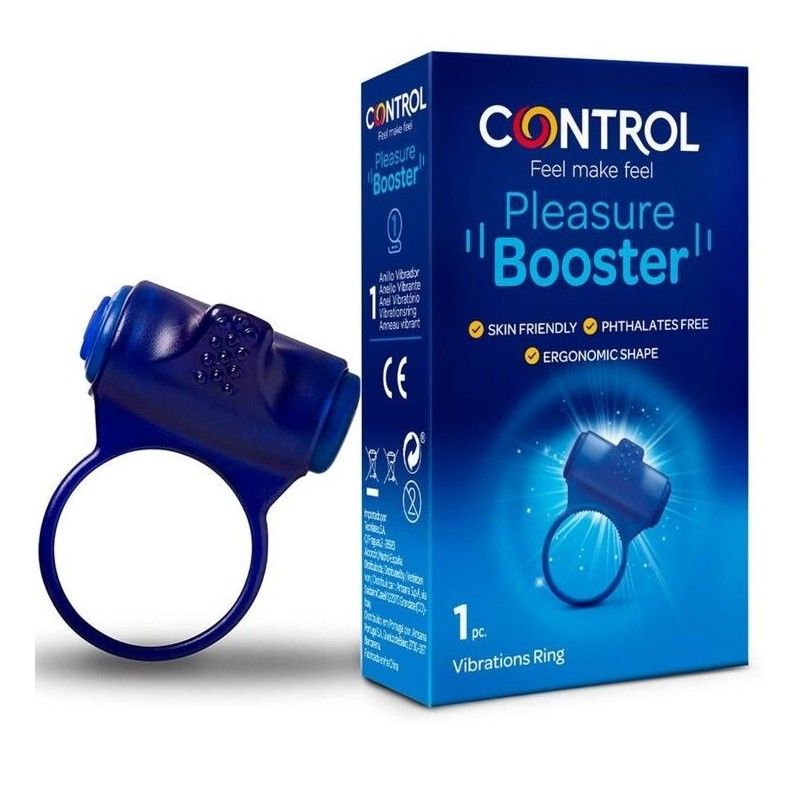 CONTROL - PLEASURE BOOSTER VIBRATOR RING CONTROL TOYS - 1
