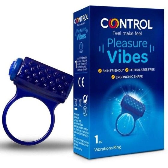 CONTROL - PLEASURE VIBES VIBRATING RING CONTROL TOYS - 1