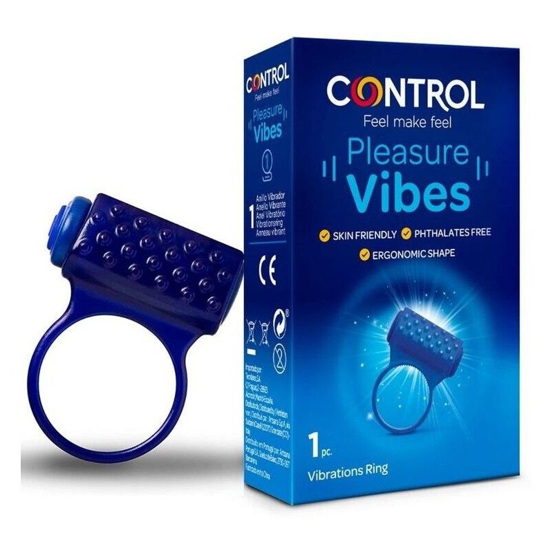 CONTROL - PLEASURE VIBES VIBRATING RING CONTROL TOYS - 1