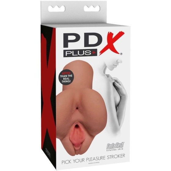 PDX PLUS - PICK YOUR PLEASURE DOUBLE MASTURBATOR PDX PLUS+ - 4