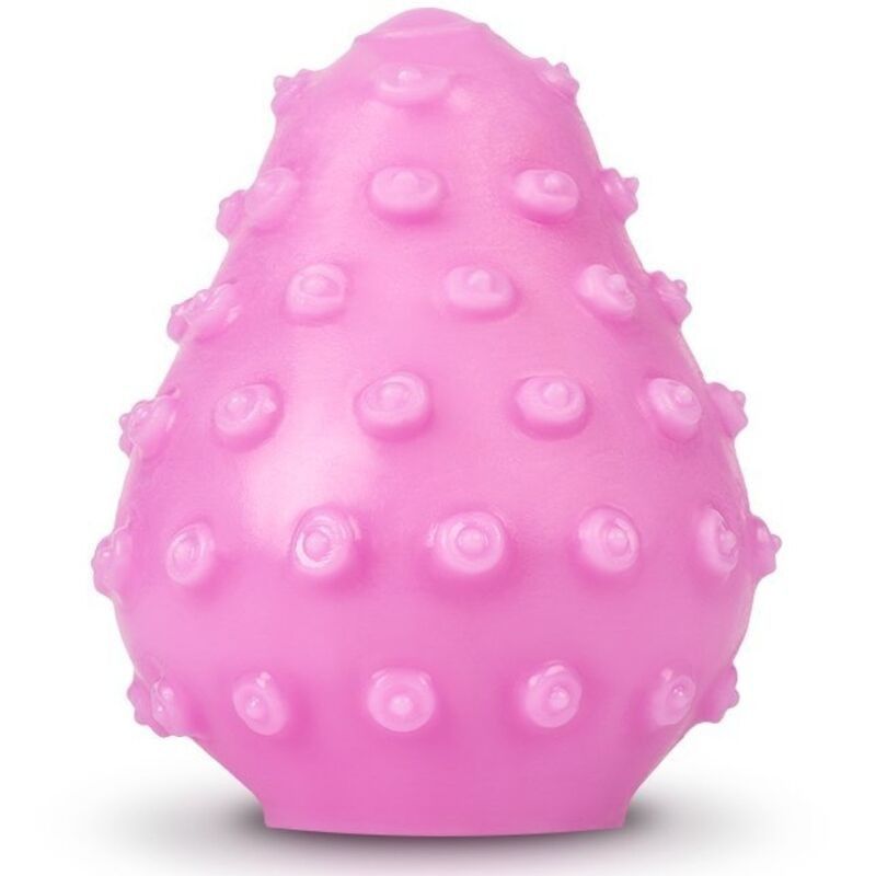 G-VIBE - REUSABLE TEXTURED MASTURBATOR EGG PINK G-VIBE - 1