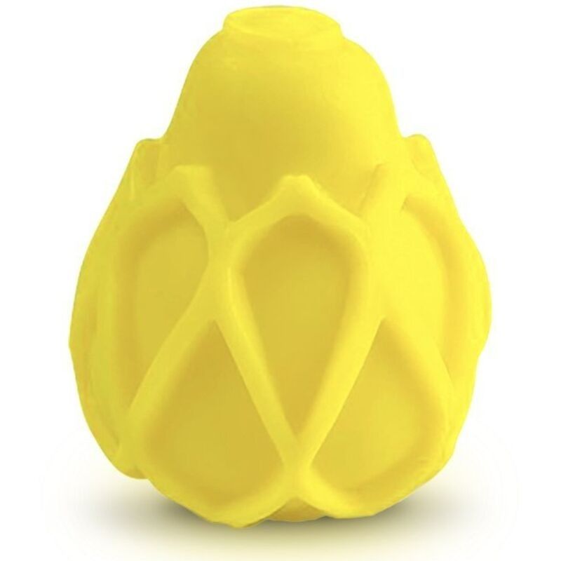 G-VIBE - REUSABLE YELLOW TEXTURED MASTURBATOR EGG G-VIBE - 1