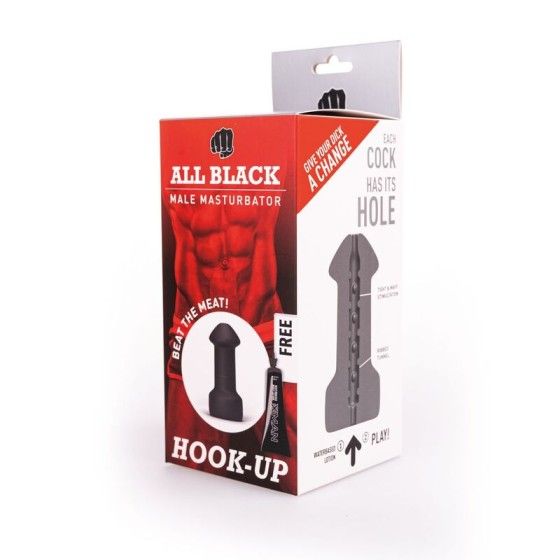 ALL BLACK - MASTURBATOR HOOK-UP ALL BLACK - 3