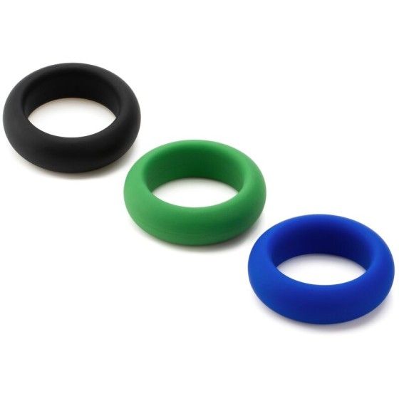 JE JOUE - SILICONE SET SILICONE PENIS RINGS JE JOUE - 1