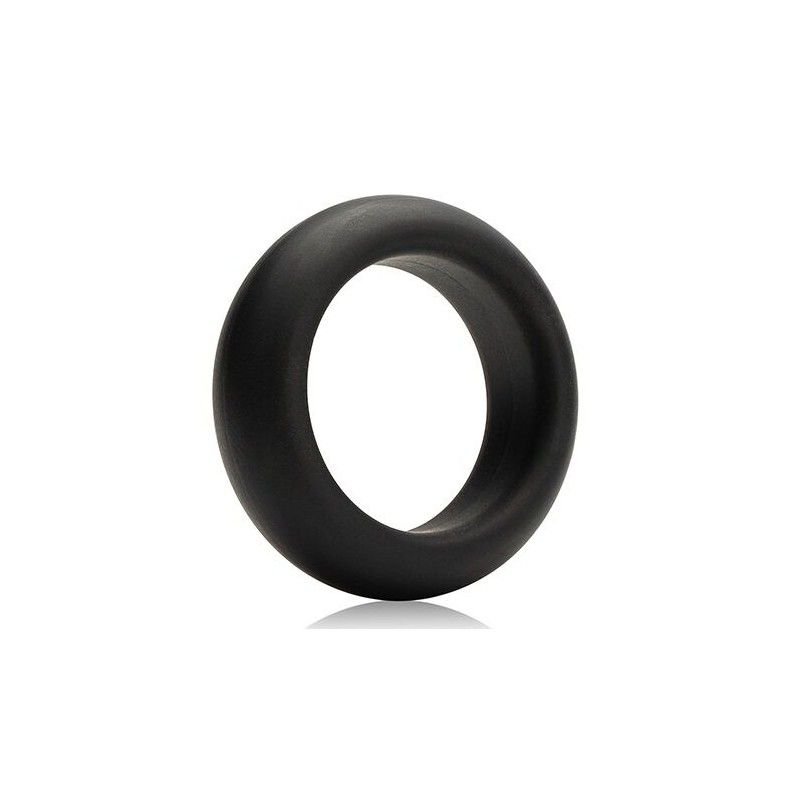 JE JOUE - MAXIMUM STRETCH SILICONE COCK RING - BLACK JE JOUE - 1