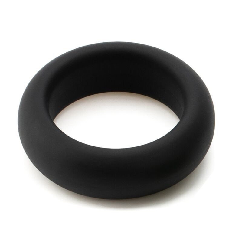 JE JOUE - MAXIMUM STRETCH SILICONE COCK RING - BLACK JE JOUE - 2