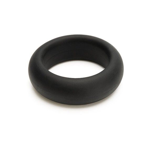 JE JOUE - MAXIMUM STRETCH SILICONE COCK RING - BLACK JE JOUE - 4