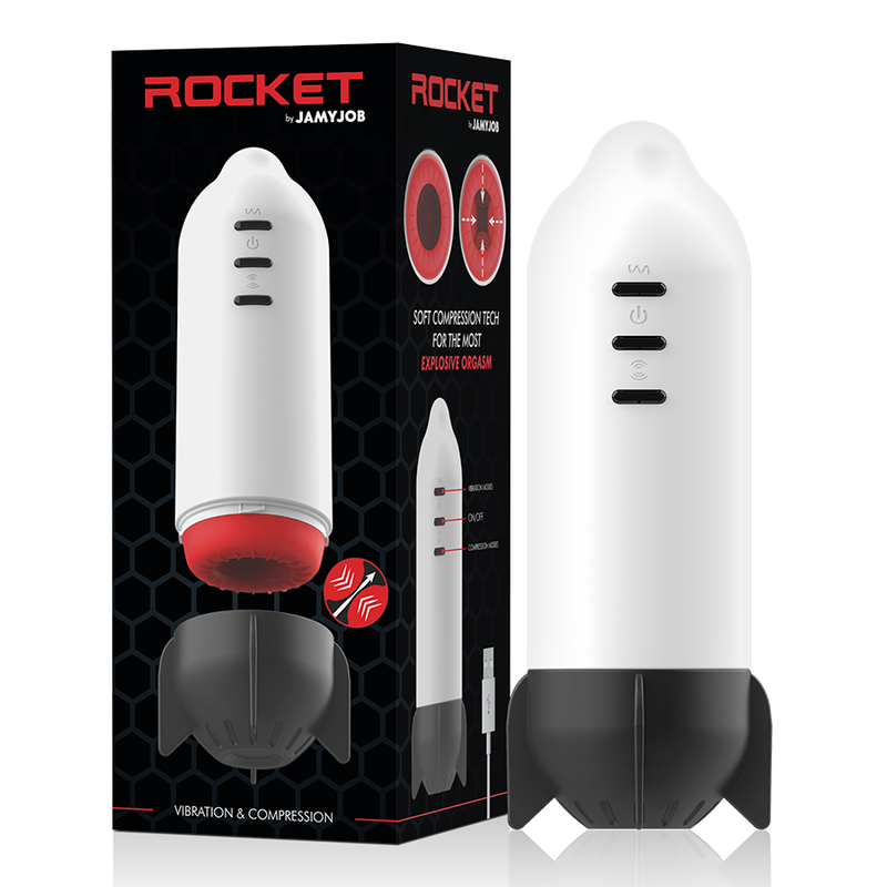 JAMYJOB - ROCKET MASTURBATOR SOFT COMPRESSION TECH AND VIBRATION JAMYJOB - 2