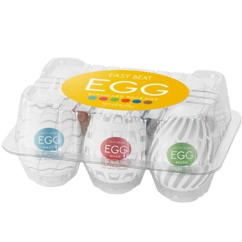 TENGA - EASY BEAT MASTURBATOR EGG PACK 6 UNITS TENGA - 1