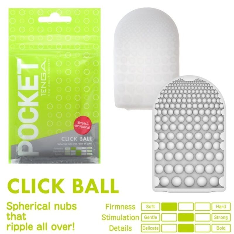 TENGA - CLICK BALL MASTURBATOR POCKET TENGA - 1