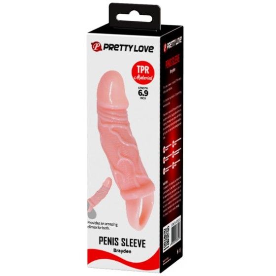 BAILE - PENIS EXTENDER SHEATH WITH STRAP FOR TESTICLES 13.5 CM BAILE FOR HIM - 4