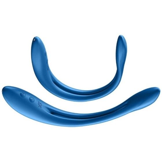 SATISFYER - ELASTIC GAME MULTI VIBRATOR BLUE SATISFYER VIBRATOR - 3