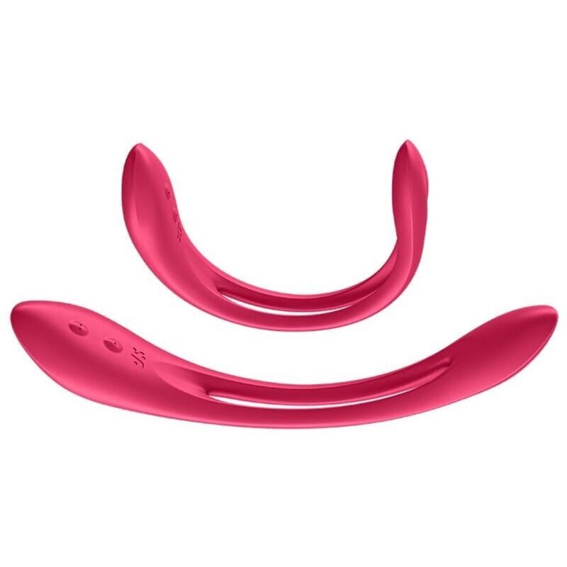 SATISFYER - ELASTIC JOY MULTI VIBRATOR RED SATISFYER VIBRATOR - 3