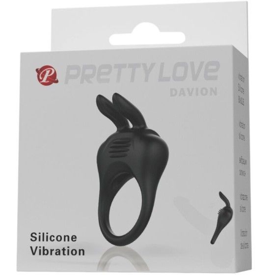 PRETTY LOVE - DAVION RABBIT VIBRATOR RING